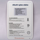 Huskekort i akutt syke eldre