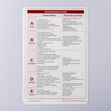 Flashcards for acutely ill children